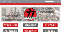 Desktop Screenshot of chikaracrossfit.com